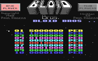 Bloid Bros box art