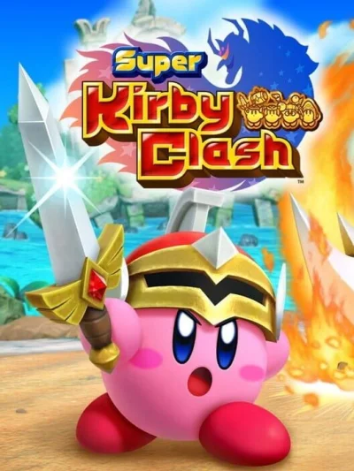 Super Kirby Clash box art