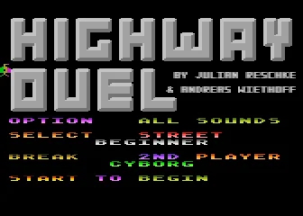 Highway Duel box art