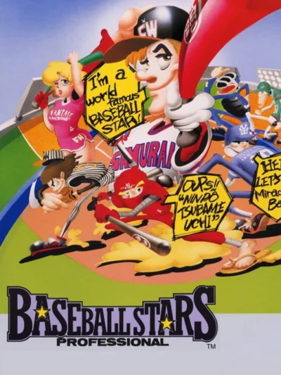 Baseball Stars Professional box art