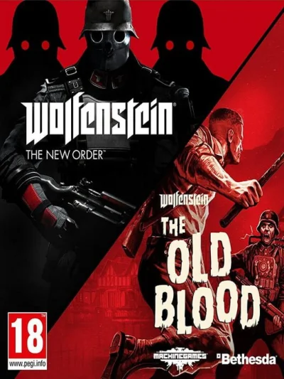 Wolfenstein: The Two-Pack box art
