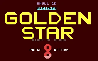 Golden Star 8 : Night of Blood box art