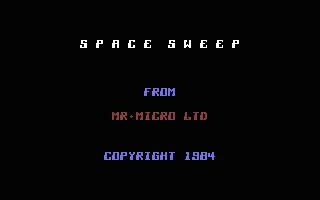 Space Sweep box art