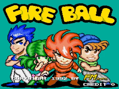 Fire Ball box art