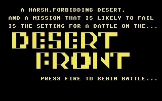 Desert Front box art