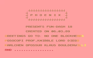 Fun Dash 18 box art