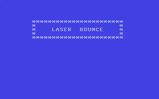 Laser Bounce box art