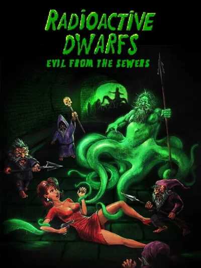Radioactive Dwarfs: Evil From the Sewers box art