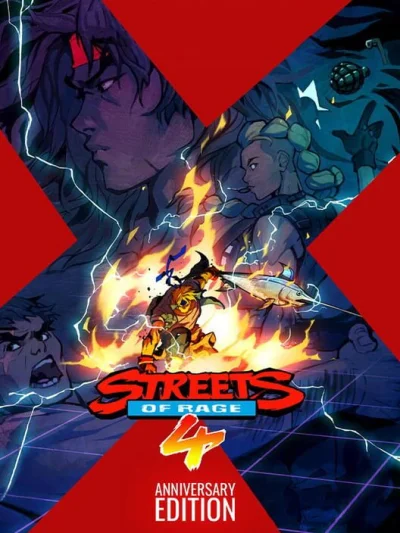 Streets of Rage 4: Anniversary Edition box art
