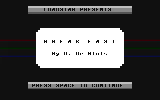 Break-Fast box art