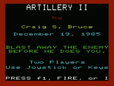 Artillery II box art