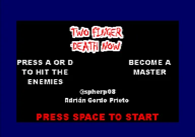 Two Finger Death Now box art