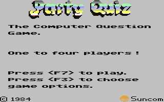 Party Quiz box art