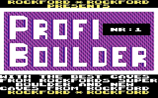 Profi Boulder 001 box art