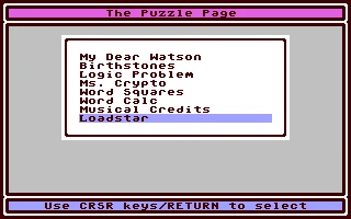 The Puzzle Page #117 box art