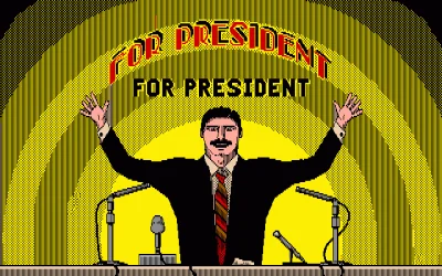 For President box art