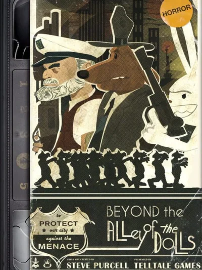 Sam & Max - Season 3 The Devil's Playhouse - Episode 4 Beyond the Alley of the Dolls box art