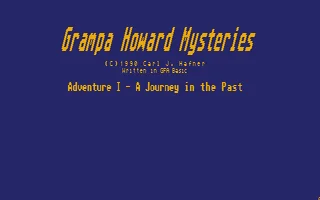 Grampa Howard Mysteries box art