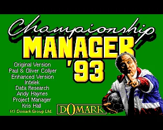 Championship Manager Norge '95 box art