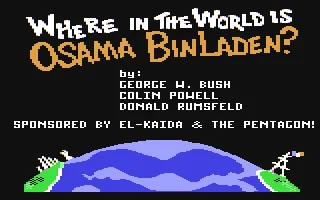 Where in the World is Osama Bin Laden? box art
