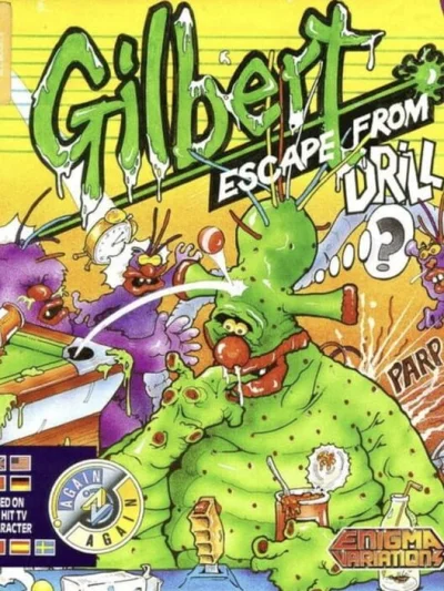 Gilbert: Escape from Drill box art