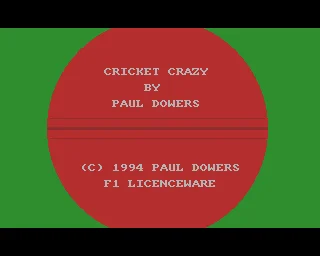 Cricket Crazy box art
