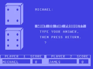 Zap : A Multiplication Game for Two People box art