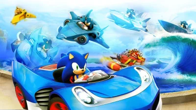 Sonic & All-Stars Racing Transformed box art