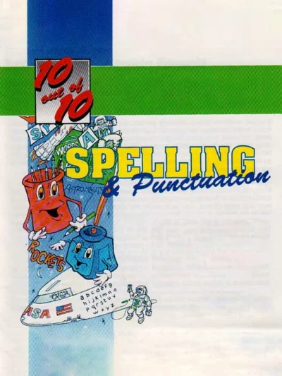 10 out of 10: Spelling & Punctuation box art