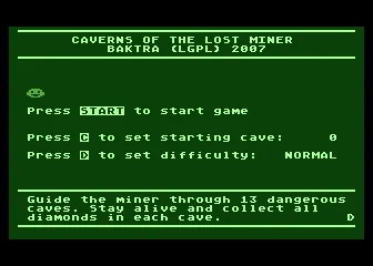 Caverns Of The Lost Miner box art