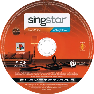 SingStar Pop 2009 box art
