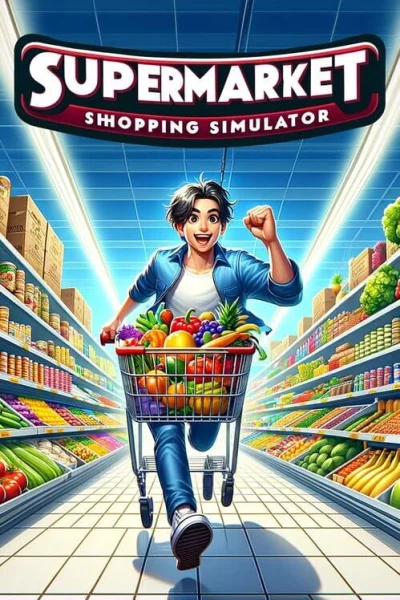 Supermarket Shopping Simulator box art