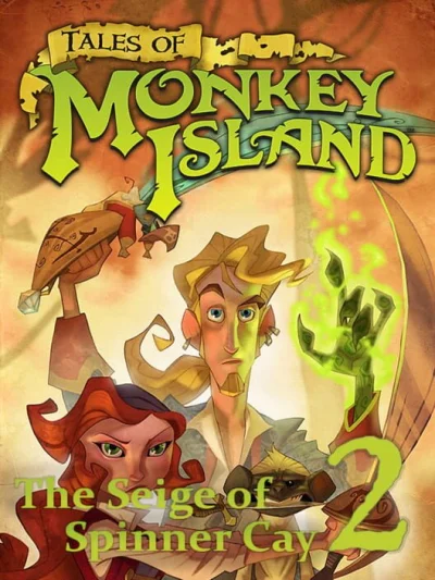 Tales of Monkey Island: Chapter 2 - The Siege of Spinner Cay box art
