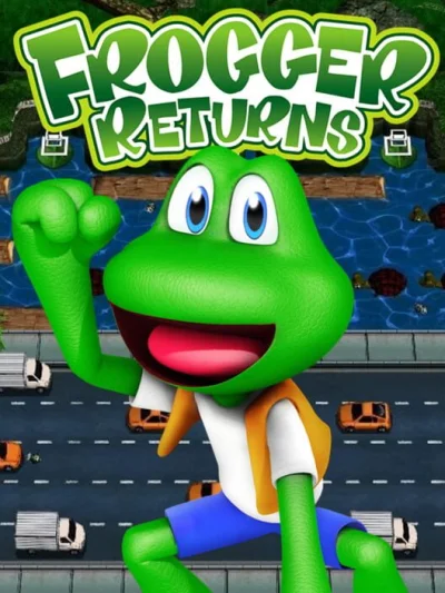 Frogger Returns box art