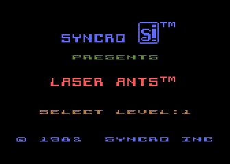 Laser Ants box art