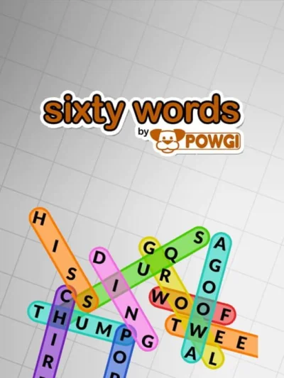Sixty Words by Powgi box art