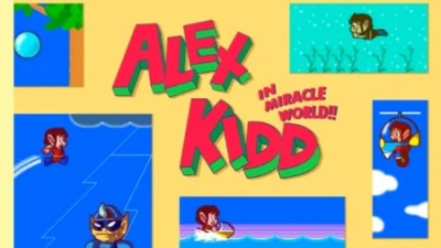 Alex Kidd in Miracle World box art