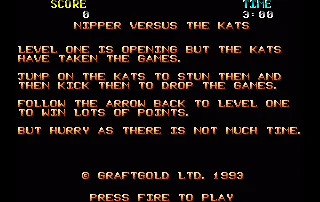 Nipper Versus The Kats box art