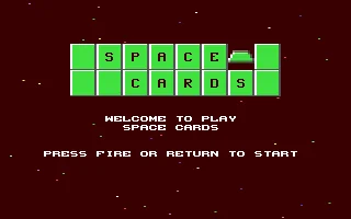 Space Cards box art