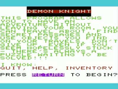 Demon Knight box art