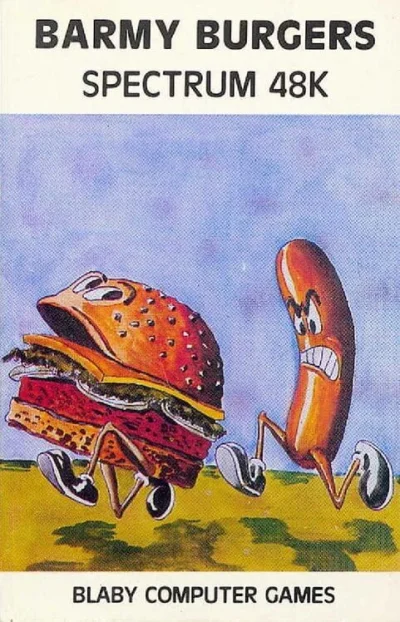 Barmy Burgers box art