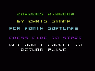 Zorgon's Kingdom box art