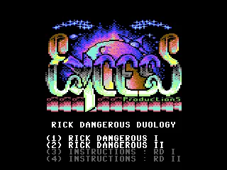 Rick Dangerous Duology box art