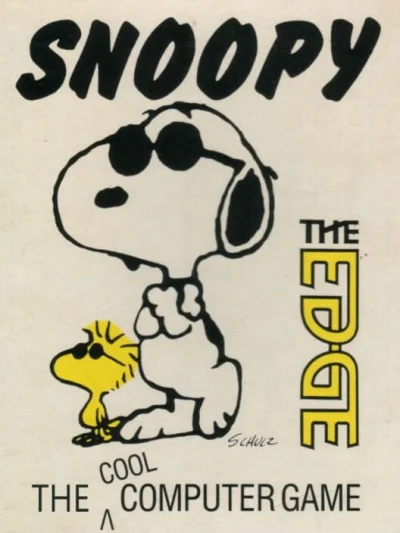 Snoopy: The Cool Computer Game box art