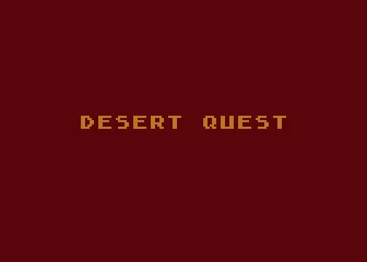 Desert Quest box art