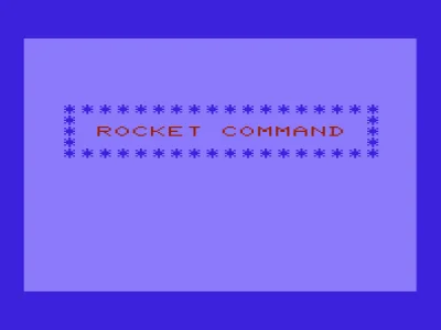 Rocket Command box art