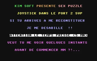 Sex Puzzle box art