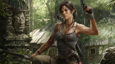 Lara Croft Tomb Raider - Anniversary box art