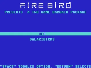 Ufo + Galaxibirds box art
