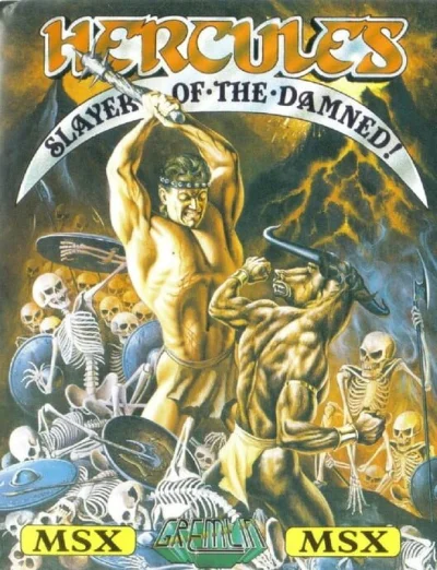 Hercules: Slayer of the Damned! box art